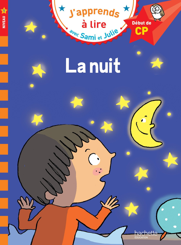 Паперова книга «Sami et Julie: La nuit: niveau 1», автор Emmanuelle Massonaud - фото №1