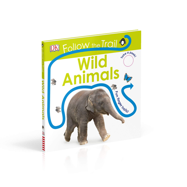 Бумажная книга «Follow the Trail Wild Animals. Take a Peek! Fun Finger Trails!» - фото №1