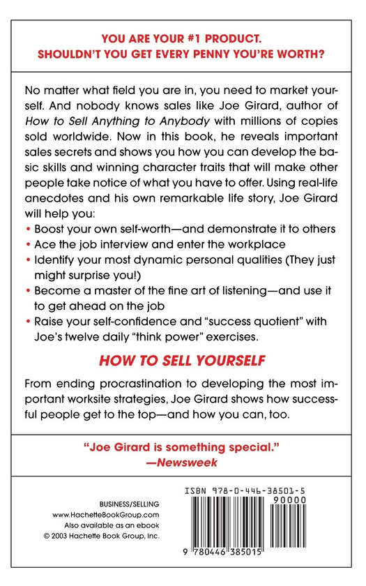 Бумажная книга «How to Sell Yourself», авторов Джо Джирард, Роберт Кейсмор - фото №1