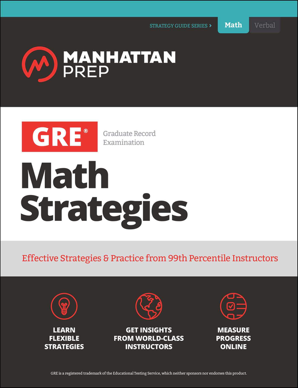 Бумажная книга « GRE Math Strategies : Effective Strategies & Practice from 99th Percentile Instructors» - фото №1