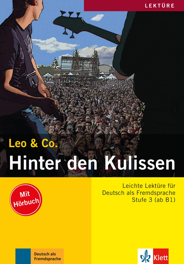 Бумажная книга «Hinter den Kulissen Leichte Lektüren für Deutsch als Fremdsprache Buch mit Audio-CD», авторов Эльке Бургер, Тео Шерлинг - фото №1