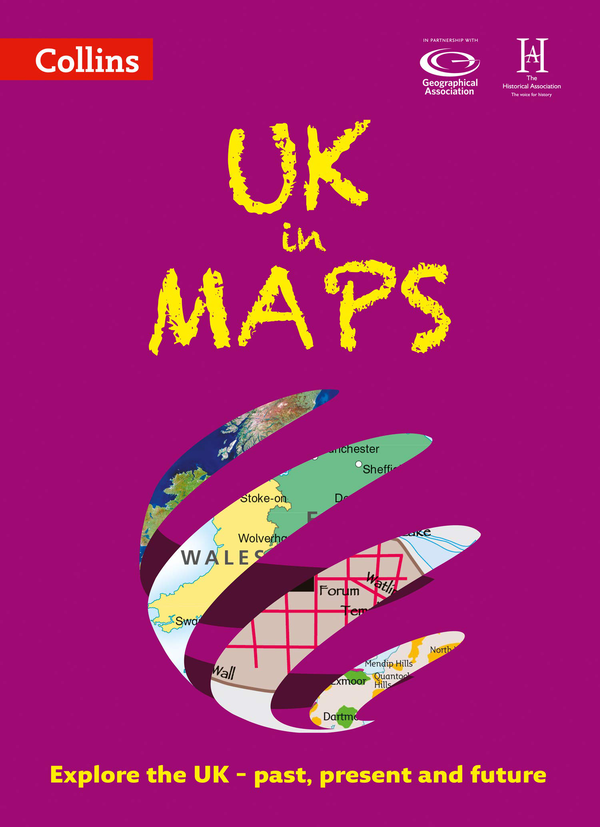Бумажная книга «UK in Maps. Collins Primary Atlases», автор Стивен Скоффам - фото №1