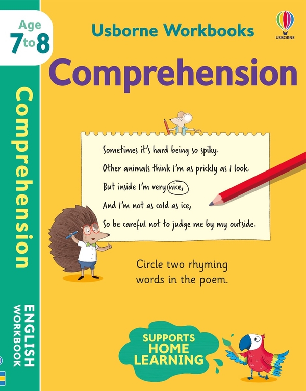 [object Object] «Usborne Workbooks Comprehension 7-8», автор Кэролайн Янг - фото №1