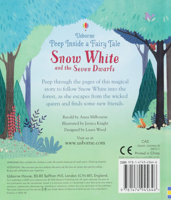 [object Object] «Peep Inside a Fairy Tale. Snow White and the Seven Dwarfs», автор Анна Милборн - фото №2 - миниатюра