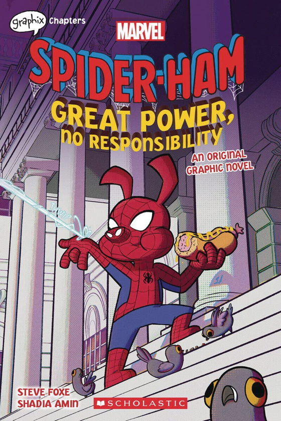 [object Object] «Great Power, No Responsibility (Spider-Ham Original Graphic Novel 1) », автор Стів Фокс - фото №1