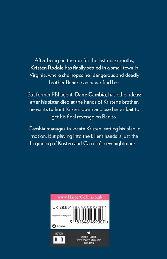 Паперова книга «Find You», автор Мері Бертон - фото №1