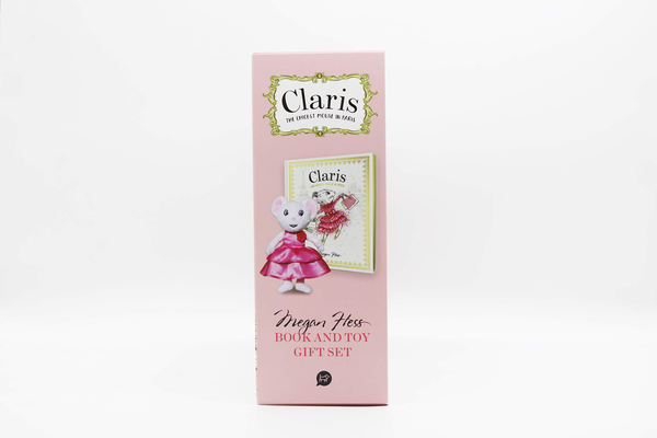 Бумажная книга «Claris. Book & Toy Gift Set. The Chicest Mouse in Paris», автор Меган Хесс - фото №1