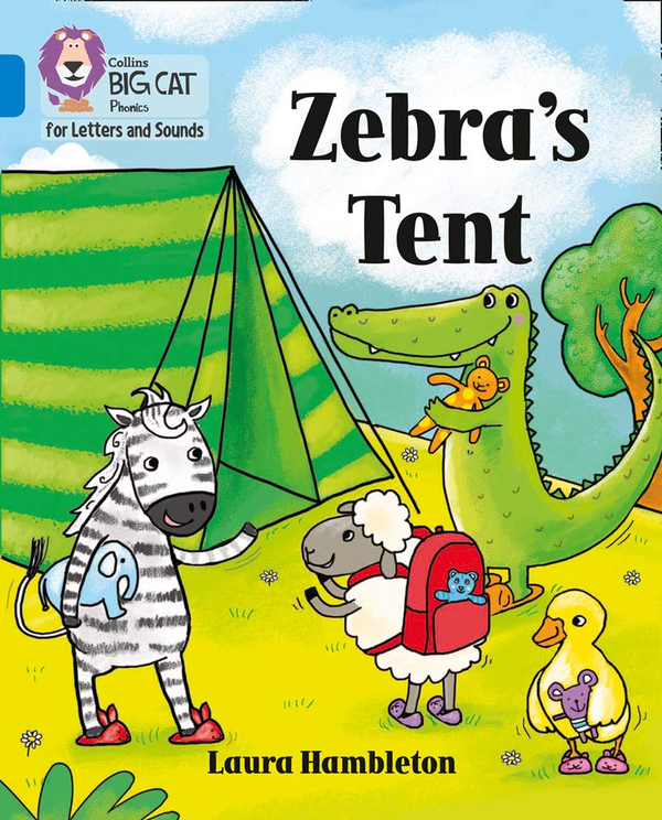 Паперова книга «Zebra's Tent: Band 04/Blue» - фото №1