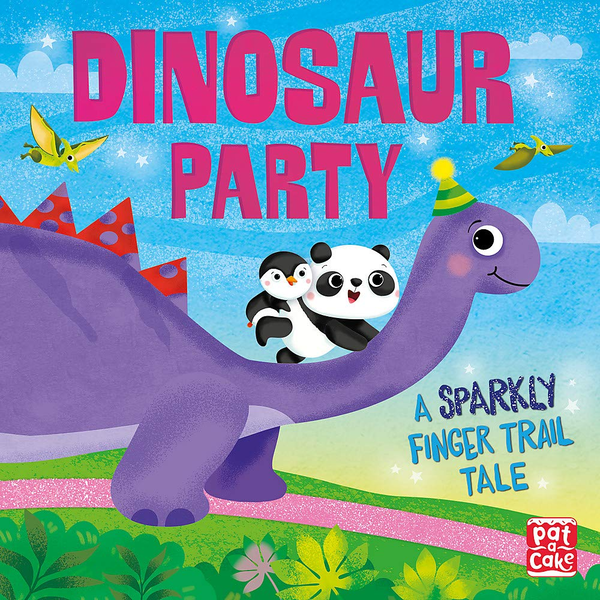 Бумажная книга «Finger Trail Tales: Dinosaur Party» - фото №1