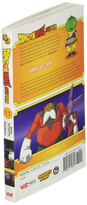 Бумажная книга «Dragon Ball Super. Volume 11», автор Акира Торияма - фото №1