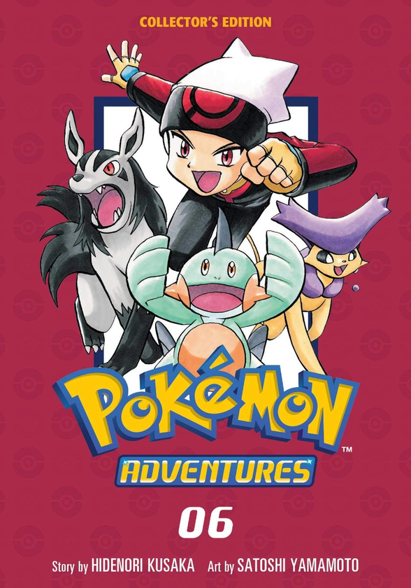 Бумажная книга « Pokemon Adventures Collector's Edition. Volume 6», автор Хиденори Кусака - фото №1