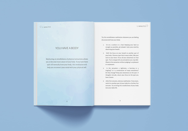 Паперова книга «Minute Meditations», автор Мадонна Годінг - фото №1