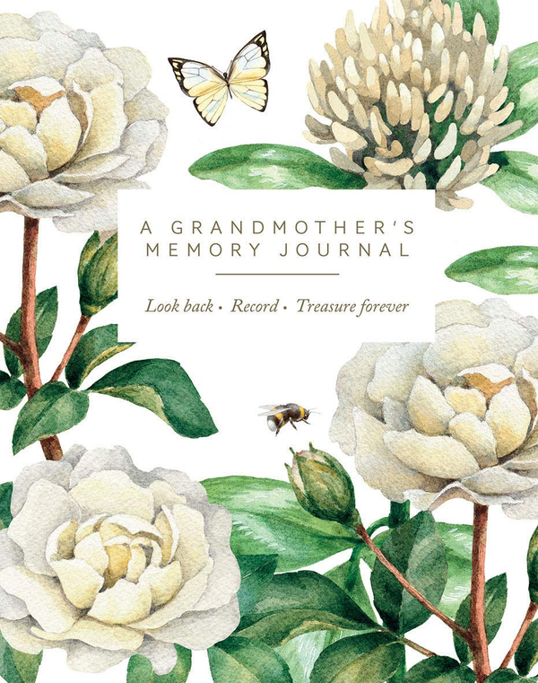 Бумажная книга «A Grandmother's Memory Journal Look Back. Record. Treasure Forever » - фото №1