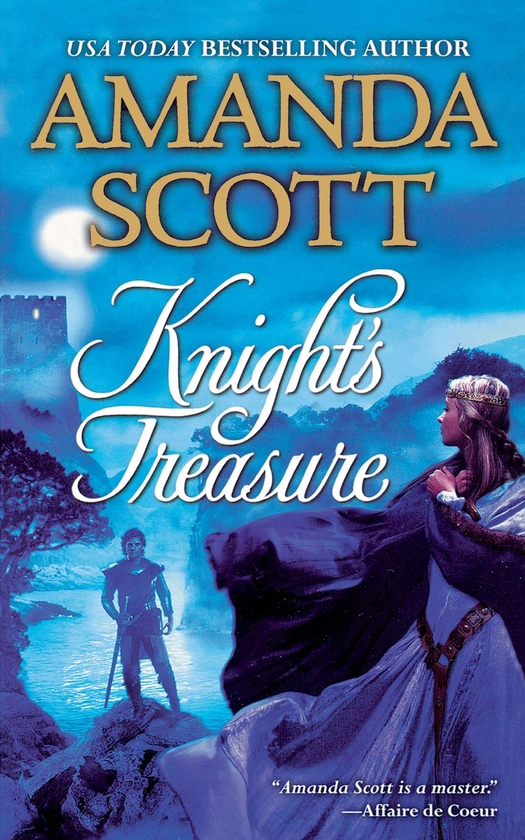 Бумажная книга «Knight's Treasure», автор Аманда Скотт - фото №1