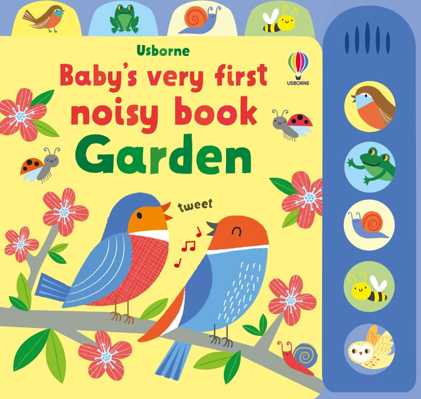 Бумажная книга «Baby's Very First Noisy Book. Garden», автор Фиона Уотт - фото №1