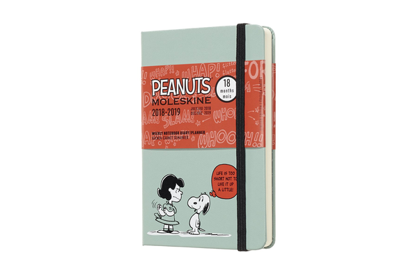  «Карманный еженедельник Moleskine Peanuts 2019 (DPE18WN2Y19)», бренда Moleskine - фото №1