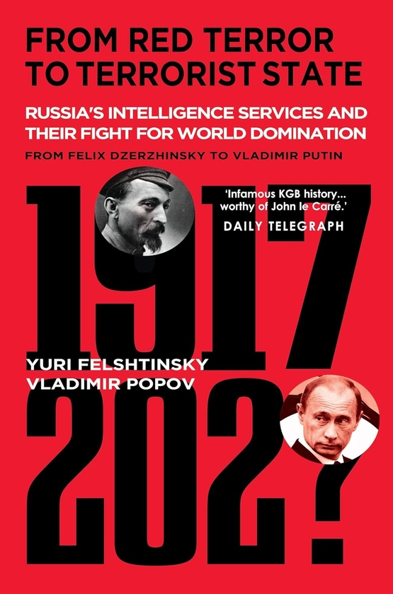 Паперова книга «From Red Terror to Terrorist State», авторів Юрій Фельштинський, Володимир Попов - фото №1