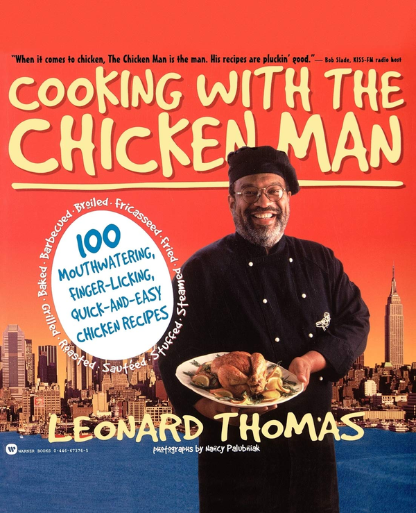 Паперова книга «Cooking with the Chicken Man», автор Леонард Томас - фото №1