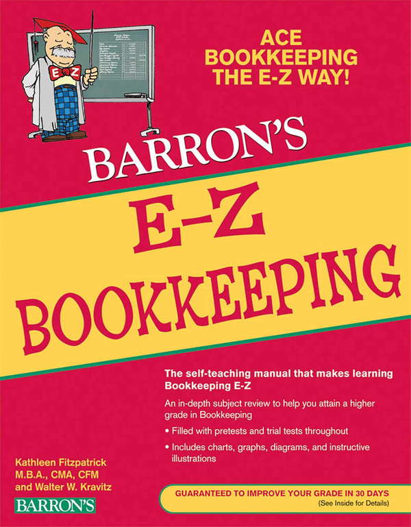 Паперова книга «E-Z Bookkeeping», автор Кетлін Фіцпатрік - фото №1