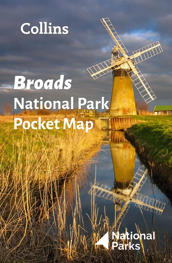 Бумажная книга «Broads National Park Pocket Map» - фото №1