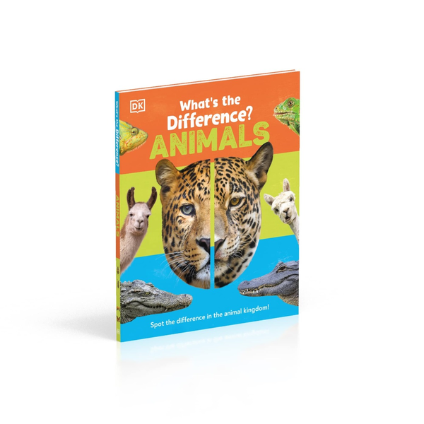 Бумажная книга «What's the Difference? Animals. Spot the difference in the animal kingdom!» - фото №1