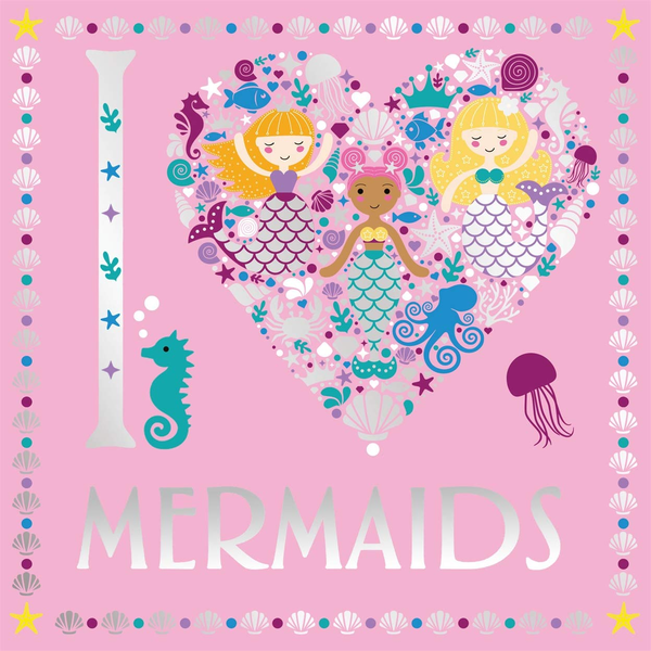 Бумажная книга «I Heart Mermaids» - фото №1