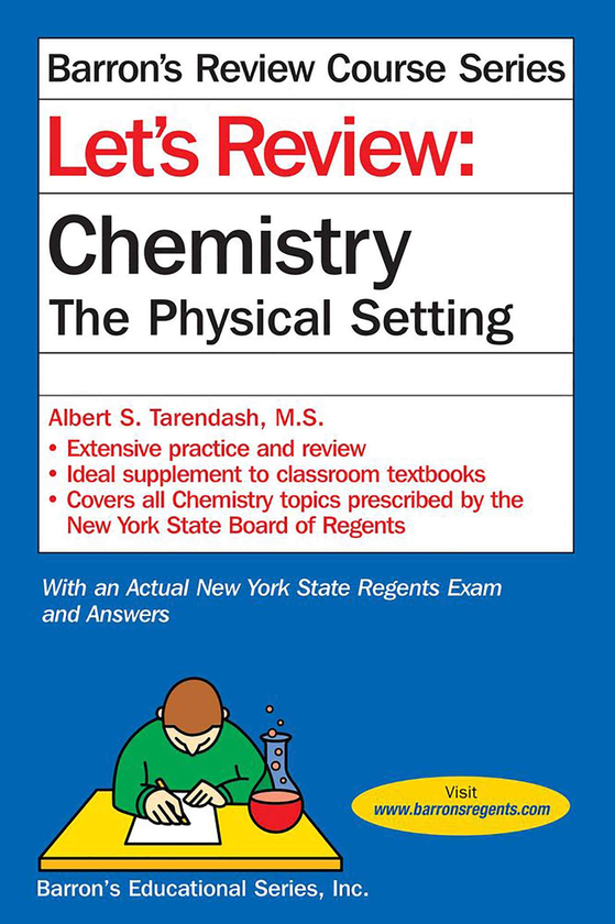 Паперова книга «Let's Review Chemistry : The Physical Setting», автор Альберт С. Тарендаш - фото №1