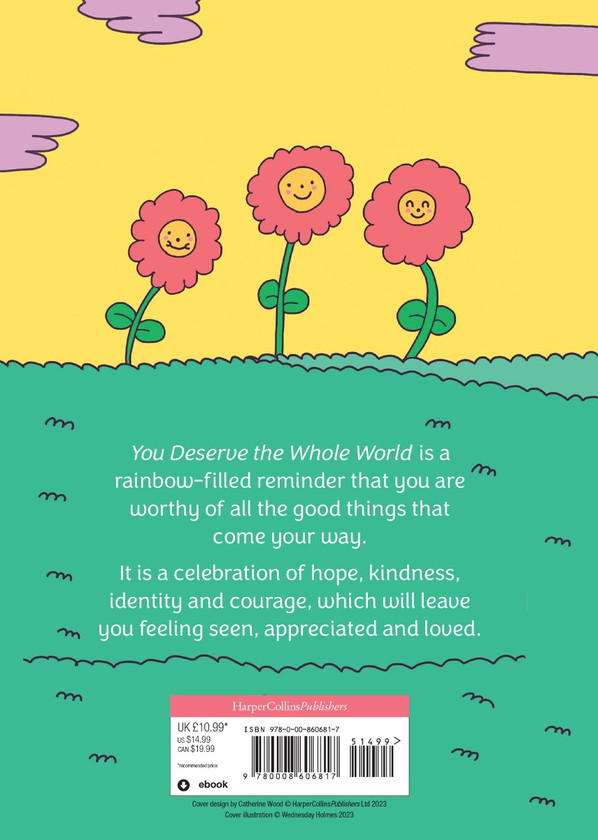 Бумажная книга «You Deserve the Whole World», автор Уэнсдей Холмс - фото №1