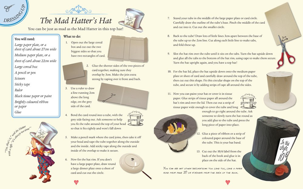 Бумажная книга «Create Your Own Alice and the Mad Hatter's Tea Party», автор Льюис Кэрролл - фото №1