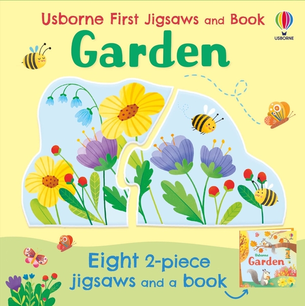 [object Object] «Usborne First Jigsaws. Garden», автор Мэтью Олдэм - фото №1