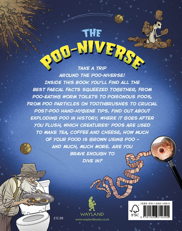 Паперова книга «The Poo-niverse», автор Пол Мейсон - фото №1