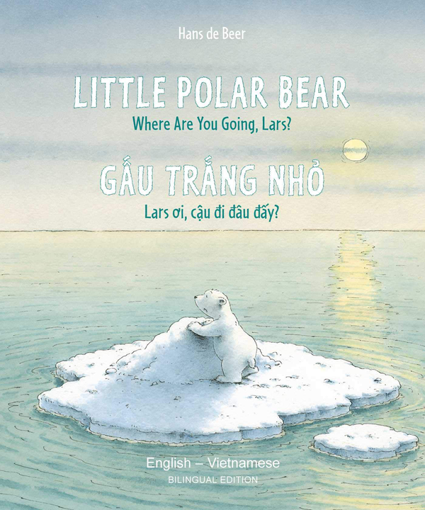 Паперова книга «Little Polar Bear. English-Vietnamese», автор Ханс де Беєр - фото №1