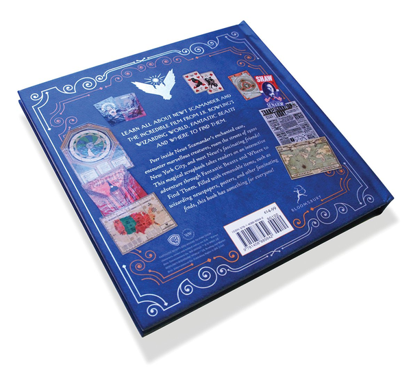 Бумажная книга «Fantastic Beasts and Where to Find Them. Newt Scamander. A Movie Scrapbook», автор Братья Уорнэр - фото №1