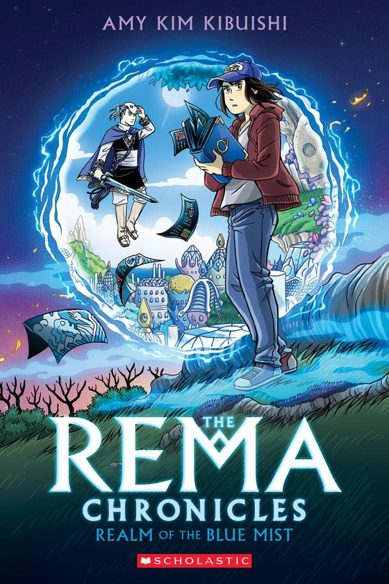 Бумажная книга «Realm of the Blue Mist», автор Эми Ким Кибуиши - фото №1