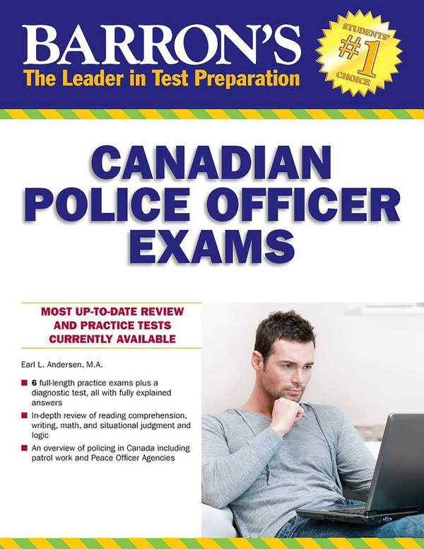 Бумажная книга «Barron's Canadian Police Officer Exams», автор Эрл Андерсен - фото №1