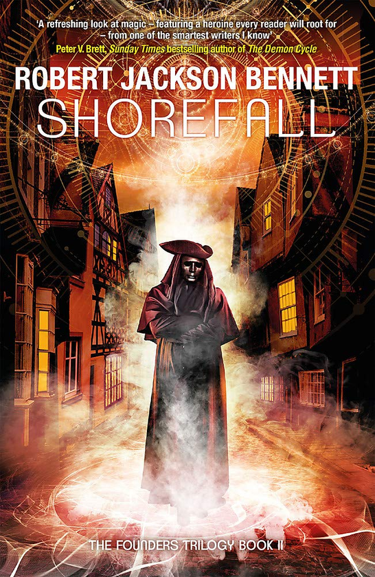 Паперова книга «Shorefall», автор Роберт Джексон Беннетт - фото №1