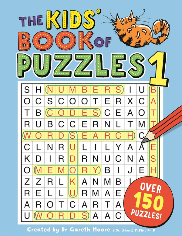 Бумажная книга «The Kids' Book of Puzzles 1», автор Гарет Мур - фото №1