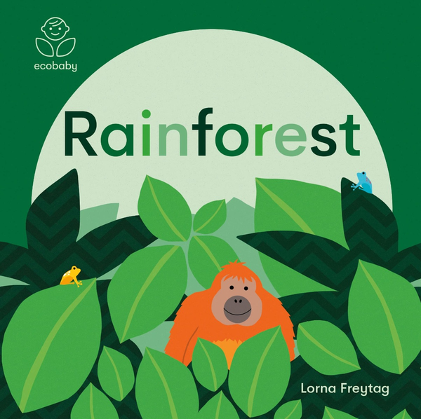 Бумажная книга «Eco Baby. Rainforest», автор Лорна Фрейтаг - фото №1