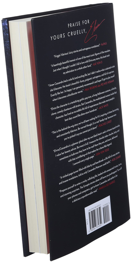 Бумажная книга «Yours Cruelly, Elvira. Memoirs of the Mistress of the Dark», автор Кассандра Петерсон - фото №1