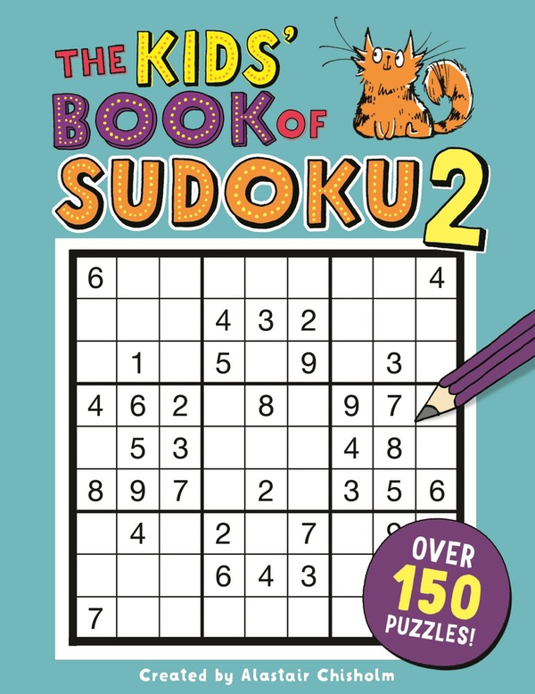 Бумажная книга «The Kids' Book of Sudoku 2», автор Аластер Чисхолм - фото №1