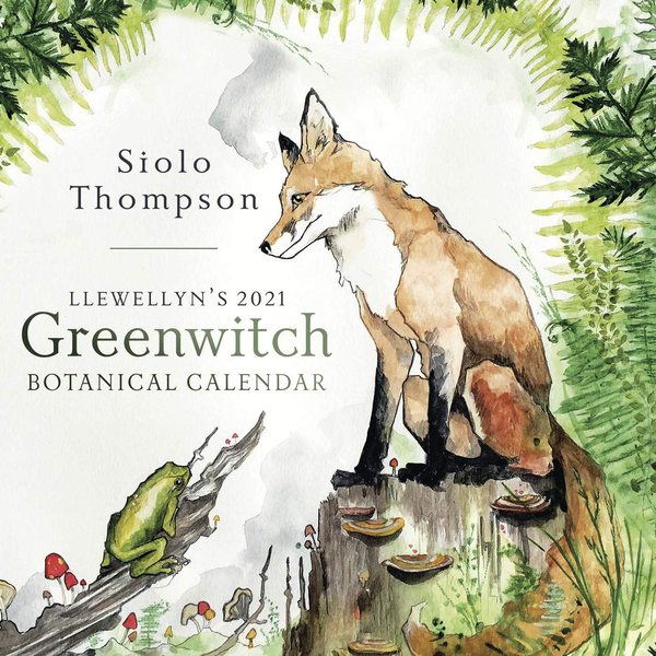 Бумажная книга «Llewellyn's 2021 Greenwitch Botanical Calendar», автор Сиоло Томпсон - фото №1