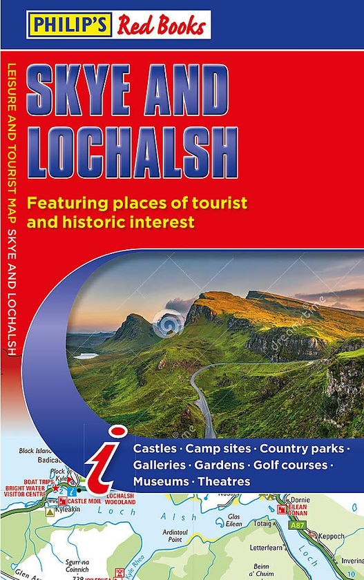 Бумажная книга «Philip's Skye and Lochalsh: Leisure and Tourist Map 2020 : Leisure and Tourist Map» - фото №1
