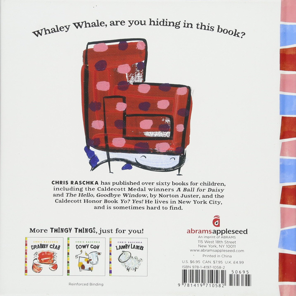 Бумажная книга «Whaley Whale», автор Крис Рашка - фото №1