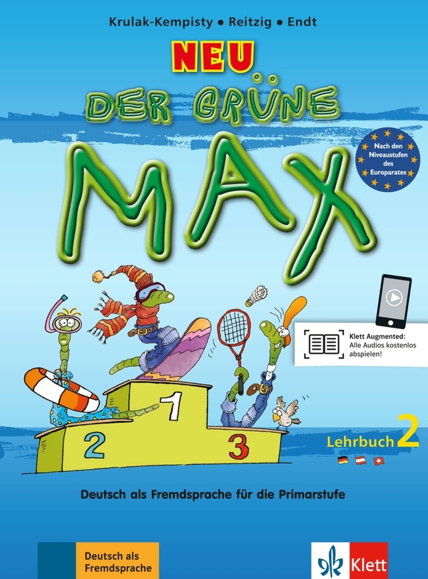 Паперова книга «Der grune Max Neu. Lehrbuch 2», авторів Ельжбета Крулак-Кемпісті, Ернст Ендт, Лідія Райтциг - фото №1