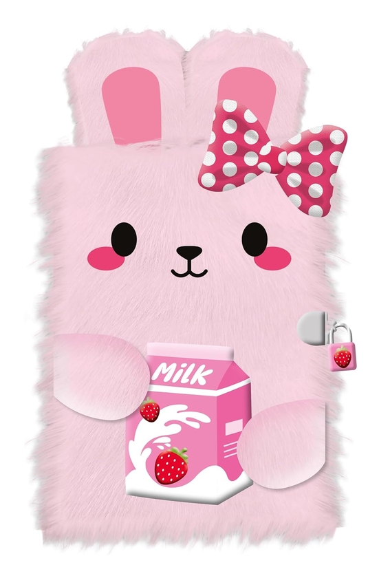 Бумажная книга «Strawberry Milk Bunny Diary», автор Make Believe Ideas - фото №1