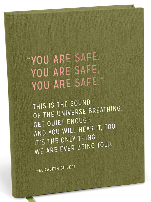 Бумажная книга «Elizabeth Gilbert You Are Safe Journal», автор Элизабет Гилберт - фото №1