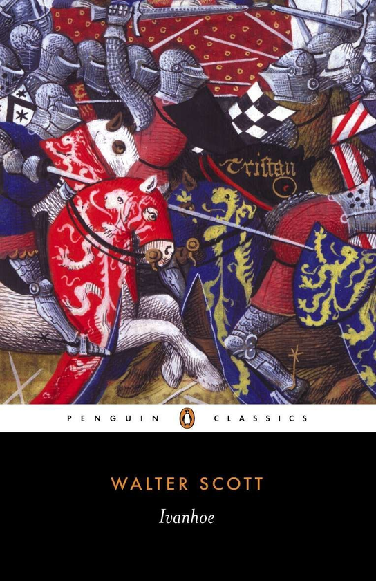 Паперова книга «Ivanhoe», автор Вальтер Скотт - фото №1