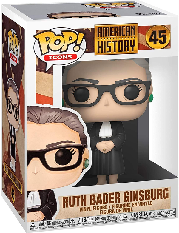 undefined «Колекційна фігурка Funko Pop! Icons Ruth Bader Ginsburg (44336)», бренду Funko Pop - фото №2 - мініатюра