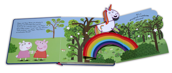 Бумажная книга «Peppa Pig. Peppa’s Pop-Up Unicorns» - фото №1