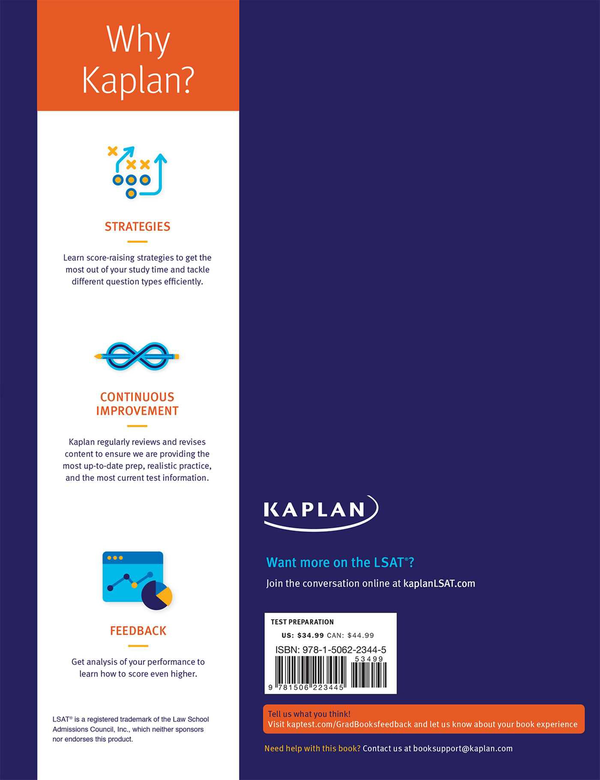 Бумажная книга « LSAT PrepTests 72-81 Unlocked : Exclusive Data + Analysis + Explanations» - фото №1